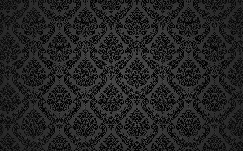 Seamless pattern black background with ornaments black seamless texture  ornaments HD wallpaper  Peakpx