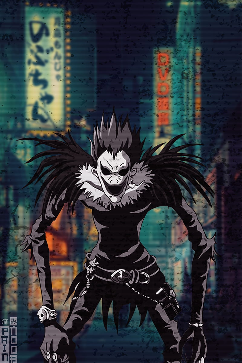 Death Note L Amoled Wallpapers - Dark Anime Wallpapers iPhone