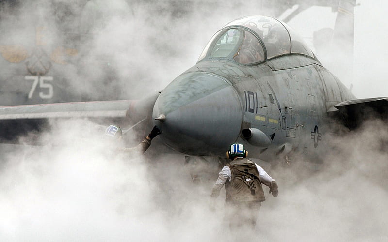 Ready for Takeoff, guerra, aircraft, plane, air, military, pilot, steam, HD wallpaper