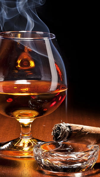 Brandy, alchol, cigar, cool, drink, new, scotch, smoke, HD phone wallpaper  | Peakpx