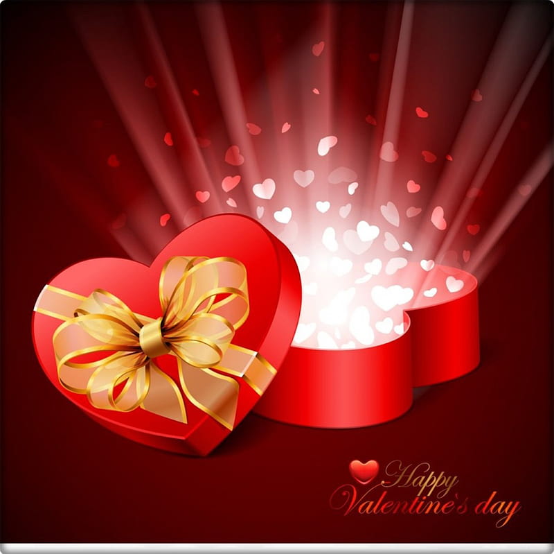 Happy Valentine's Day, valentines, red, Happy Valentines Day, candy hearts, chocolates, white hearts, happy, love, heart, light, HD wallpaper