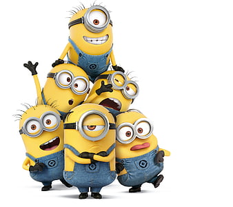 happy minions hd wallpaper