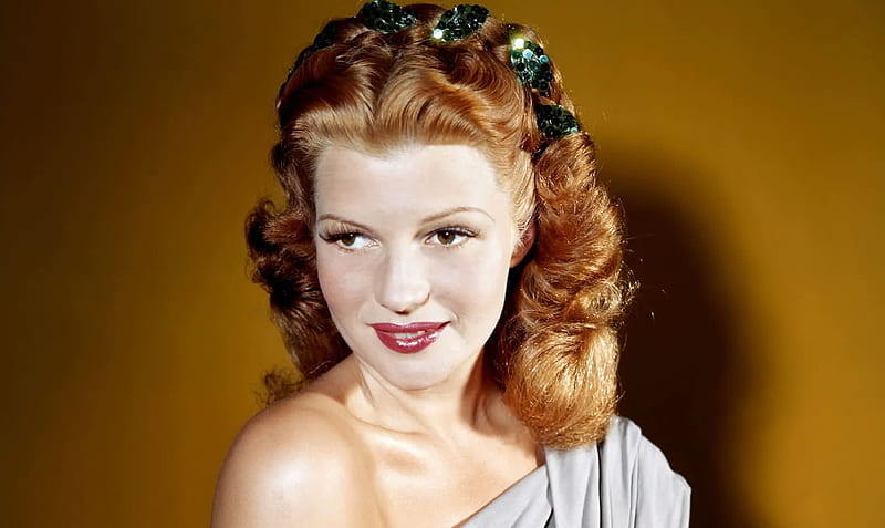 Rita Hayworth, redhead, actresses, woman, HD wallpaper