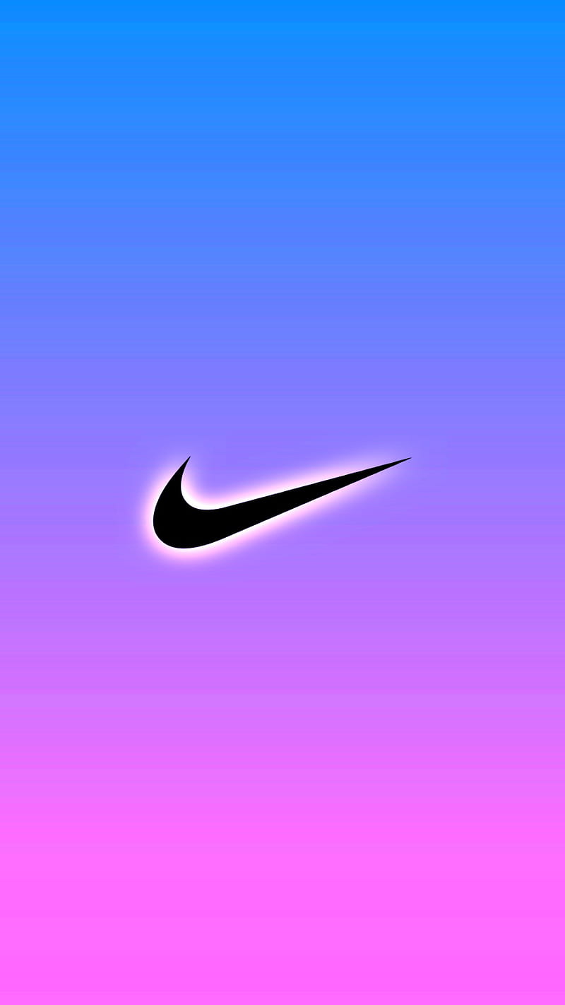 Nike, brand, brands, girls, glow, logo, pink, esports, women, HD phone wallpaper