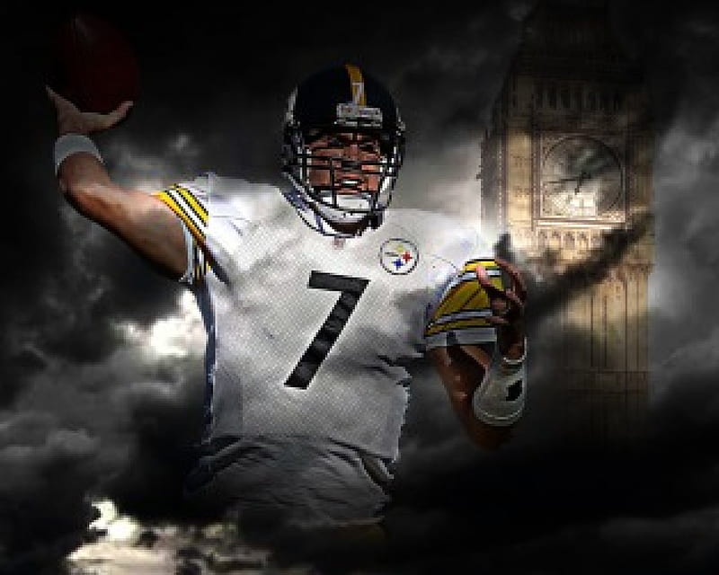 Big Ben', football, Pittsburgh, Steelers, esports, HD wallpaper