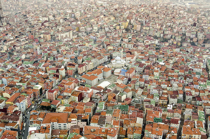 aerial of city scape during daytime, HD wallpaper