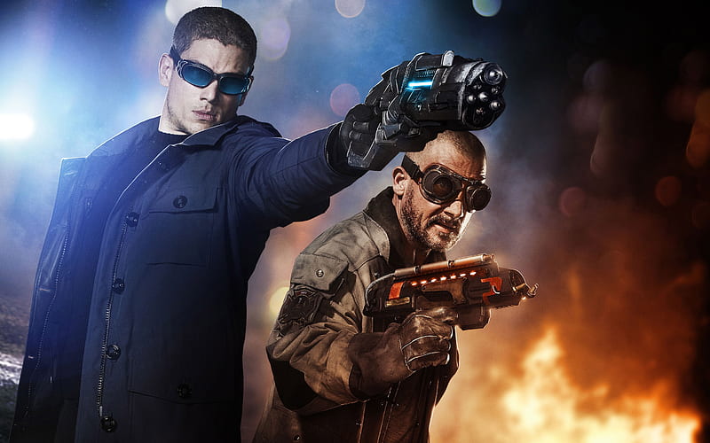 Captain Cold In The Flash, wentworth-miller, tv-shows, the-flash, HD wallpaper