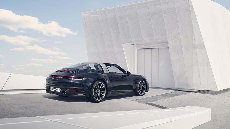 2021 Porsche 911 Targa 4, Convertible, Flat 6, Turbo, car, HD wallpaper