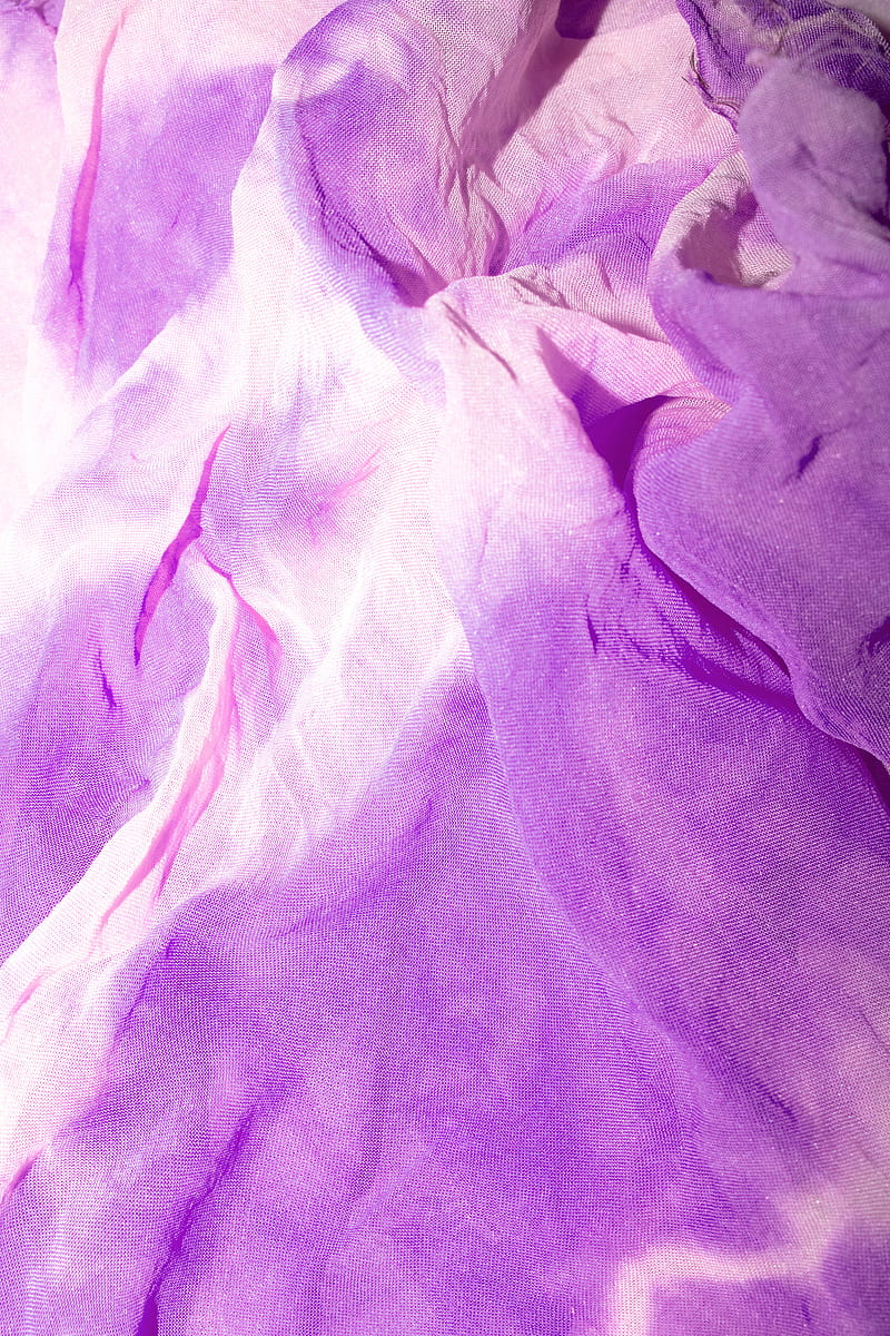 Purple Textile on Brown Wooden Table, HD phone wallpaper
