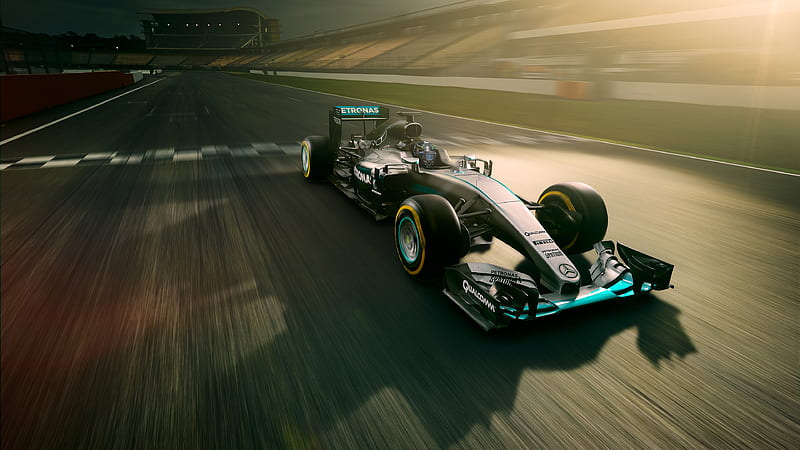 Mercedes-Benz, Mercedes AMG F1, HD wallpaper