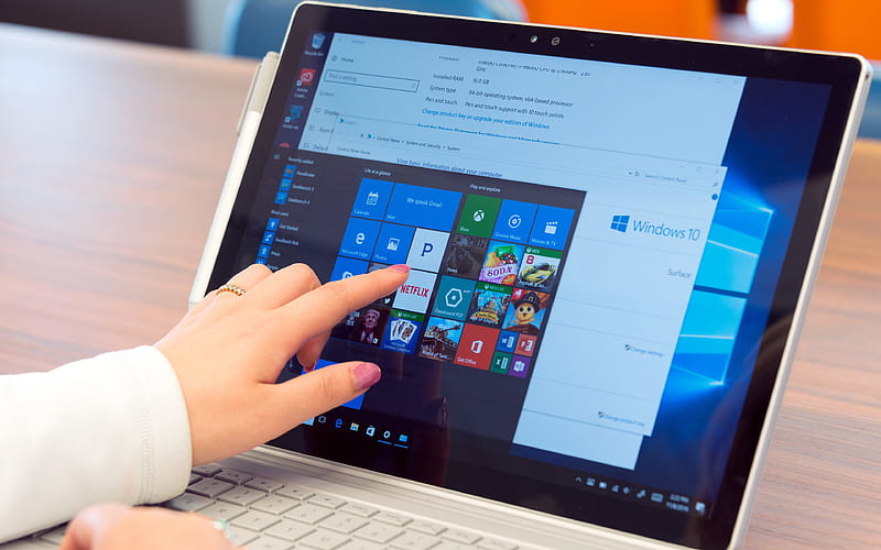 Microsoft Surface Book 2 powerful tablet, laptop, Microsoft, HD wallpaper