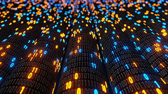 Technik, künstlerisch, Binärcode, HD-Hintergrundbild