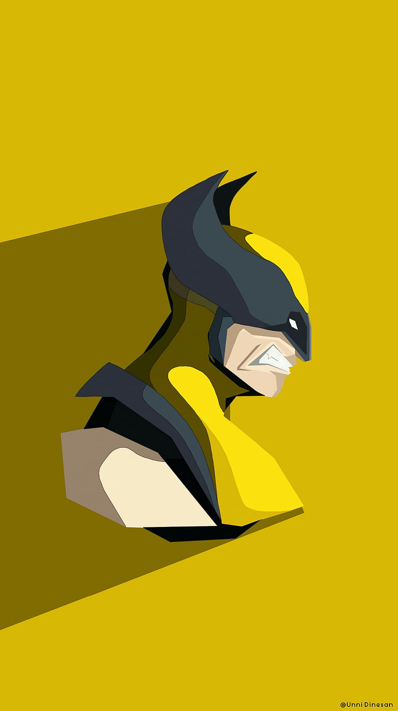 Wolverine Comics, angry, claws, hughjackman, logan, marvel, marvelcomics, yellow, HD phone wallpaper