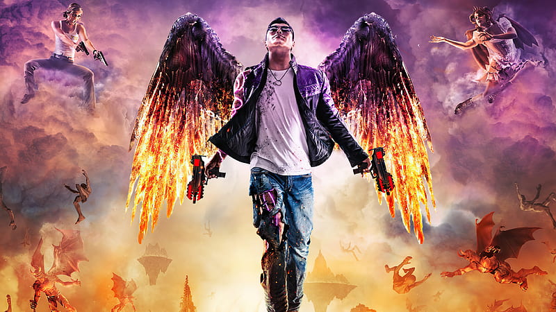 Saints Row Gat Out Of Hell, games, HD wallpaper