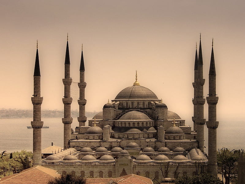 sultan ahmed mosque, sultan ahmet, mosque, camii, istanbul, HD wallpaper