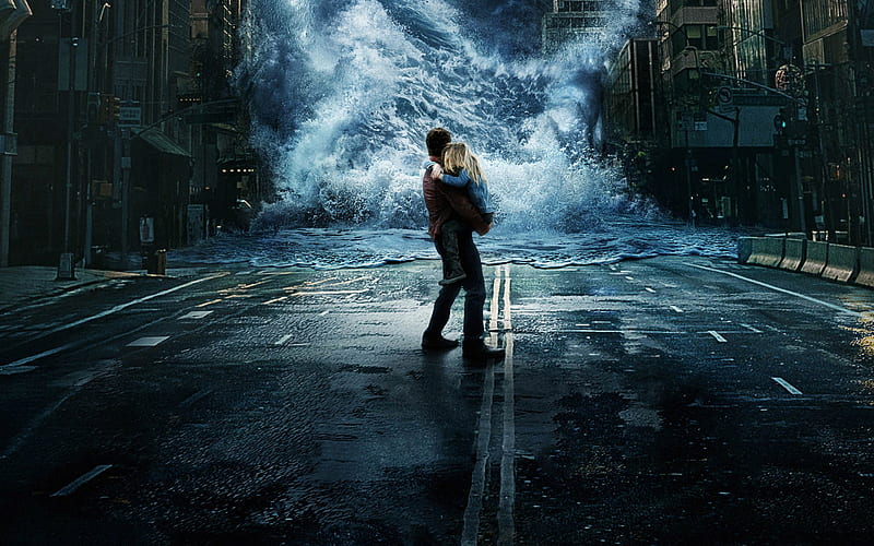 Geostorm, thriller, 2017 movie, Gerard Butler, HD wallpaper