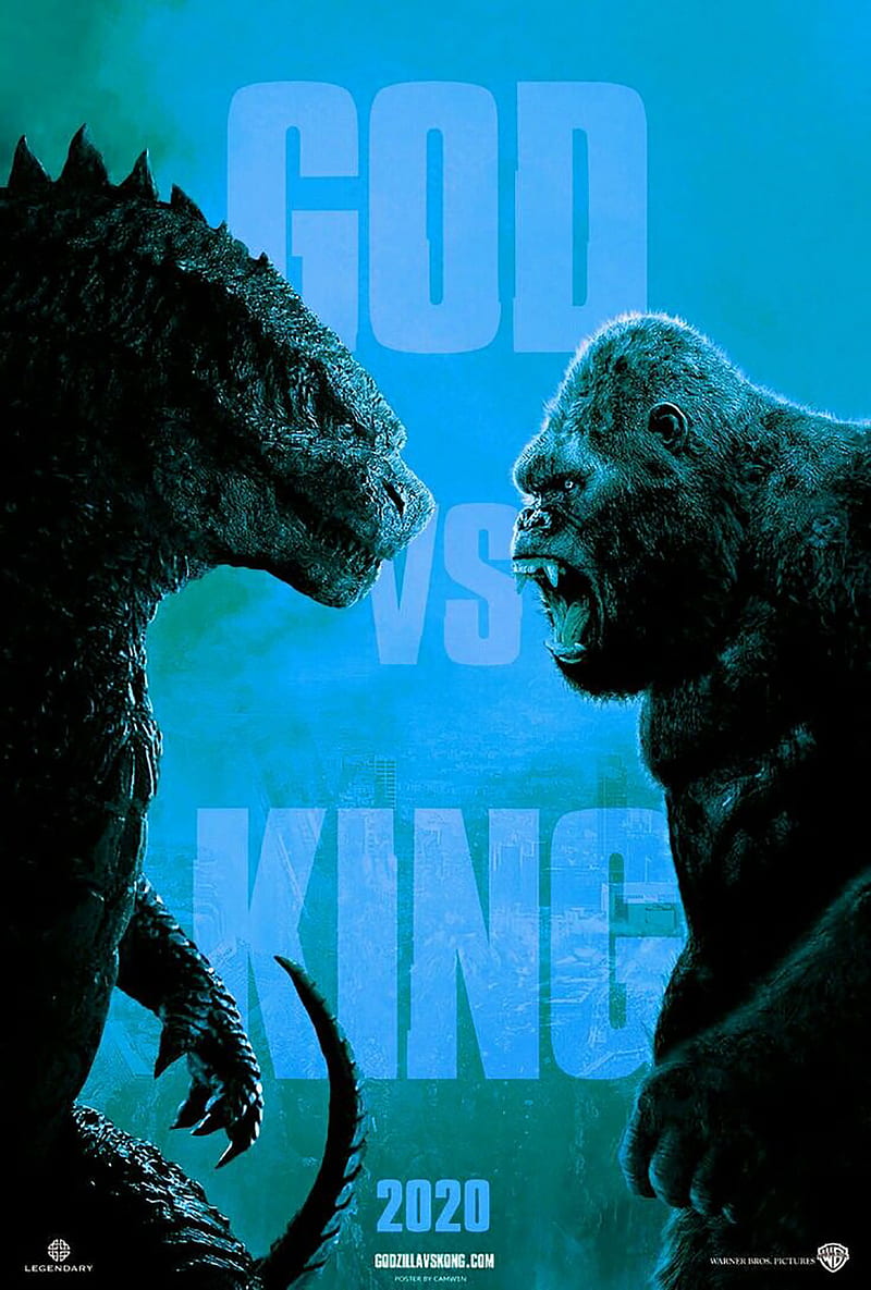 Godzilla vs Kong, 2021, cine, fight, godzilla, king, kong, monster, movie,  guerra, HD phone wallpaper | Peakpx