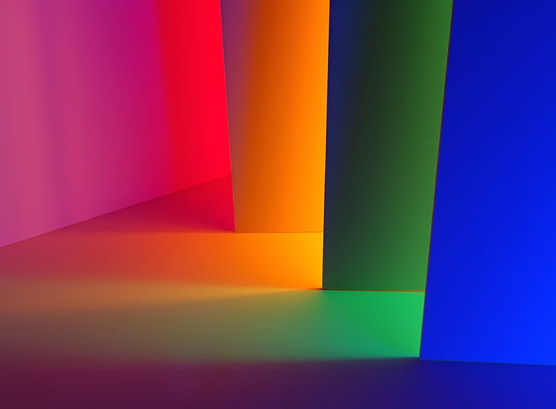 rainbow, gradient, colors, HD wallpaper
