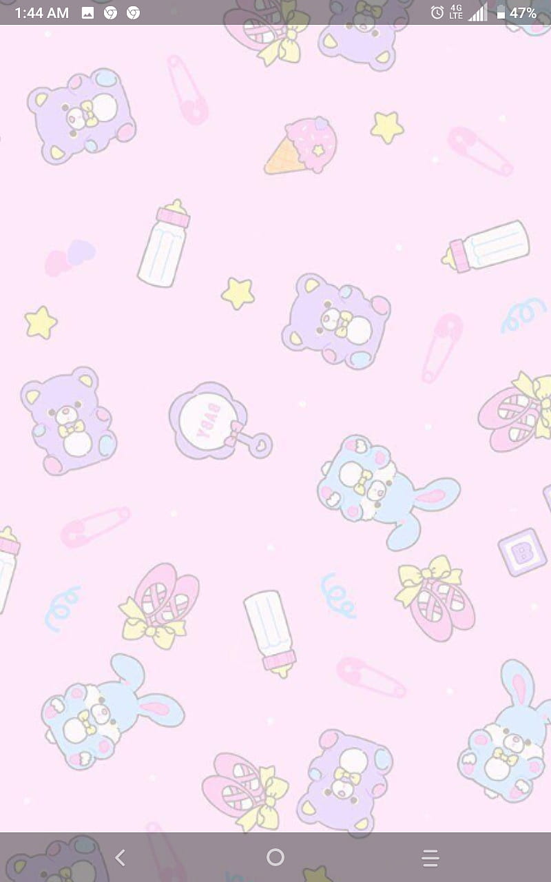 Little space Tipps light pink kawaii HD phone wallpaper  Pxfuel