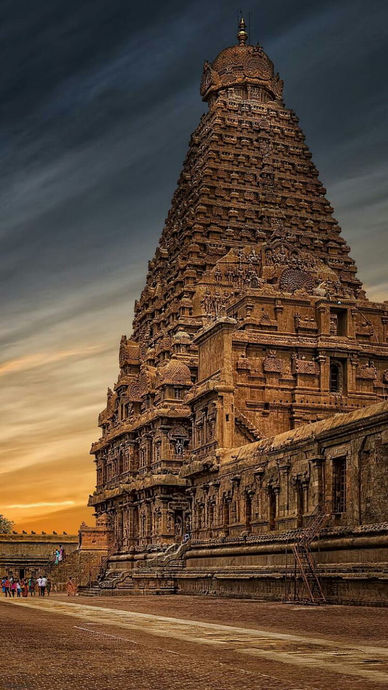 Thanjur Tem0le, beauty, temple, HD phone wallpaper | Peakpx
