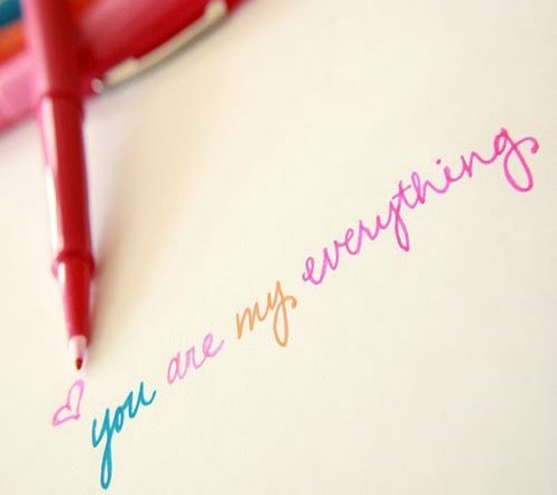 You R My Everything, best, cute, love, s3, HD wallpaper