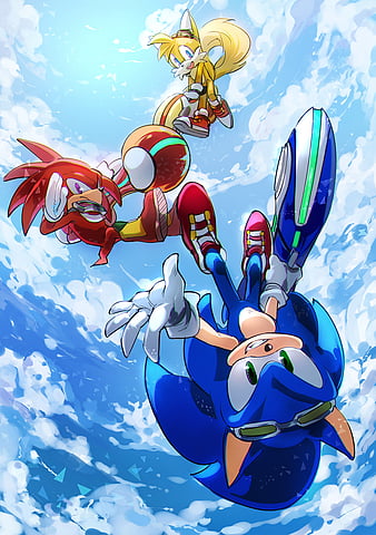 Anime Sonic X Wallpaper by Mijumaru00