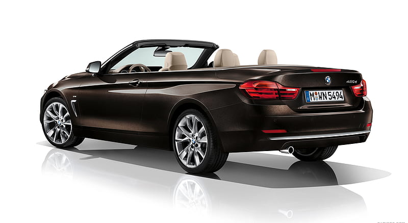 2014 BMW 4-Series Convertible Modern Line - Rear , car, HD wallpaper