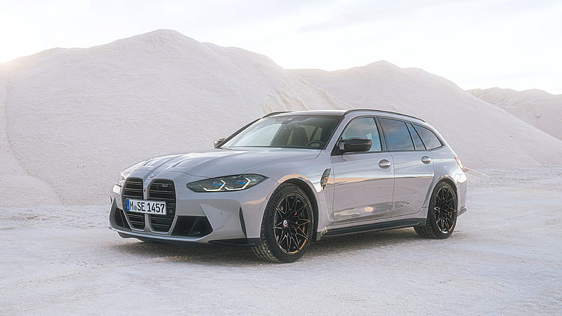 2023 BMW M3 Competition Touring, 3-Series, G80, Inline 6, Turbo, Wagon, car, HD wallpaper