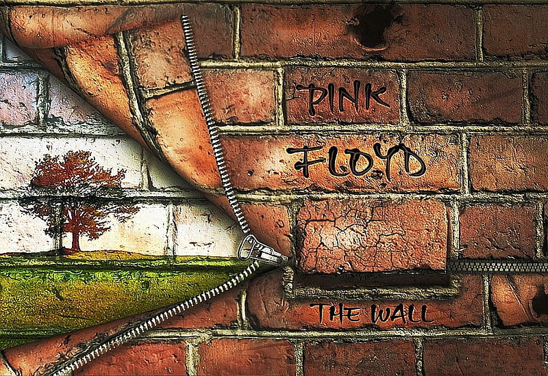 Pink Floyd - another brick in the wall, desighn, cult, another, music,  colors, HD wallpaper