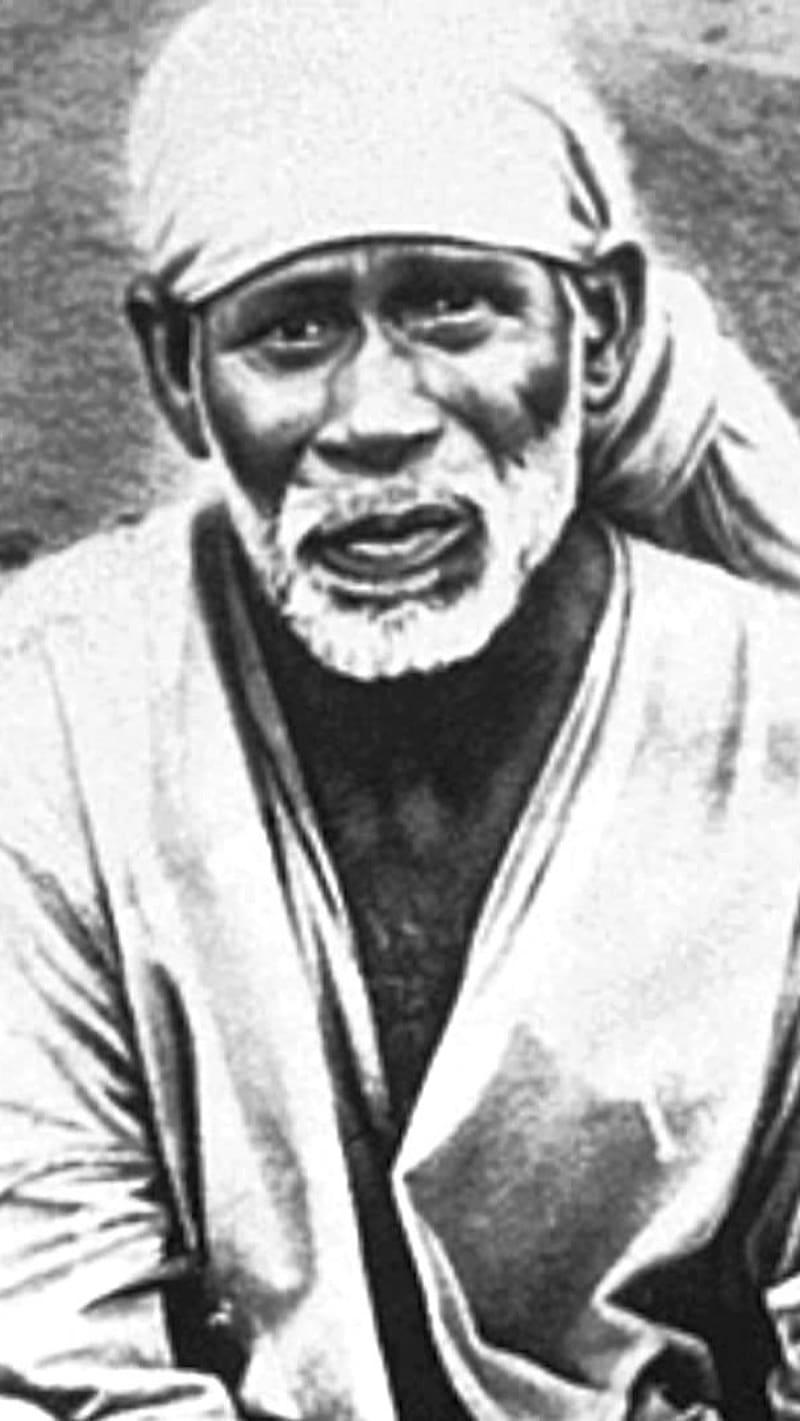 Sai Baba Original Pics, sai baba pics, bhakti, HD phone wallpaper ...