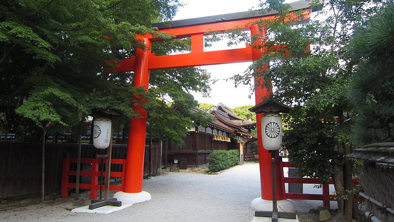 Shrine, Kyoto, japan, Cultural Heritage, Ancient, HD wallpaper