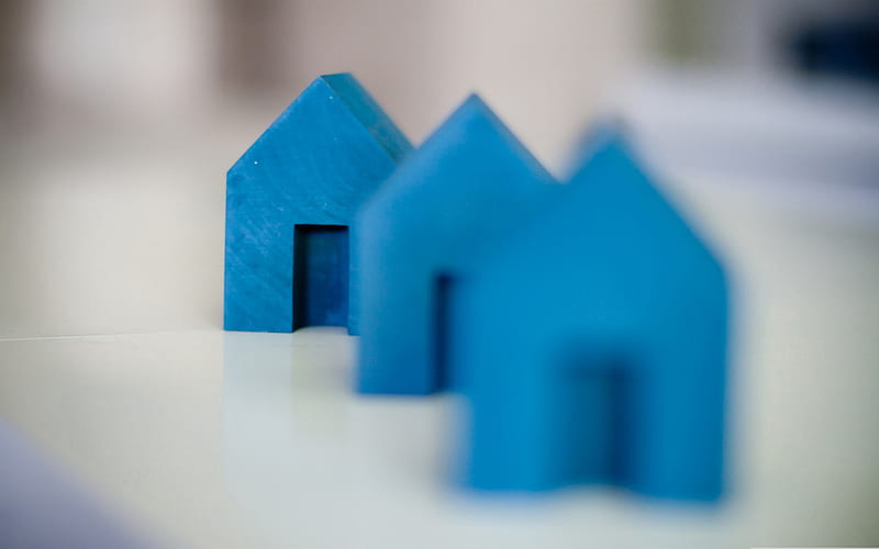 miniature houses-Macro graphy Series, HD wallpaper
