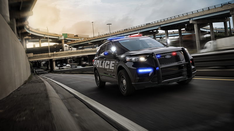 2020 Ford Police Interceptor Utility, HD wallpaper
