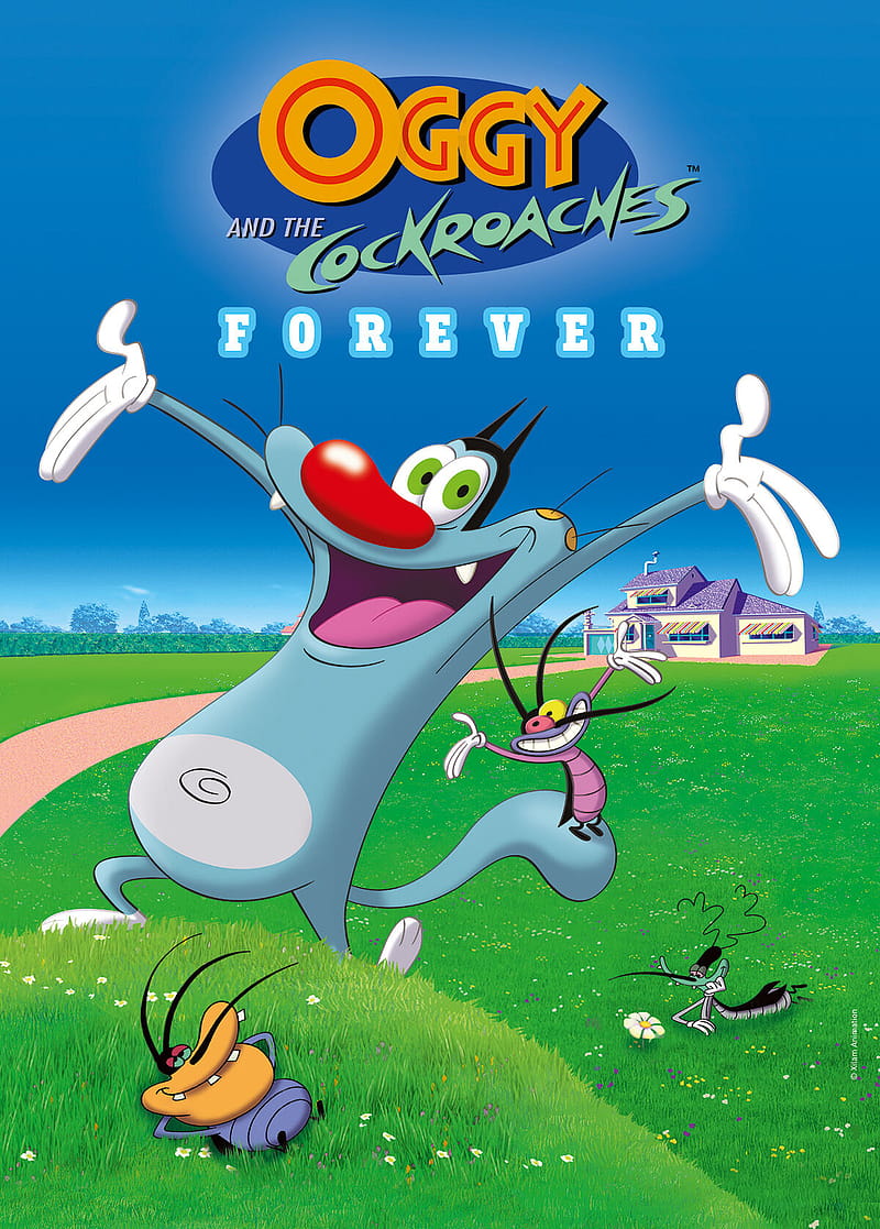 1920x1080px 1080p Free Download Oggy And The Cockroaches Season 9 Oggy And Jack Hd Phone