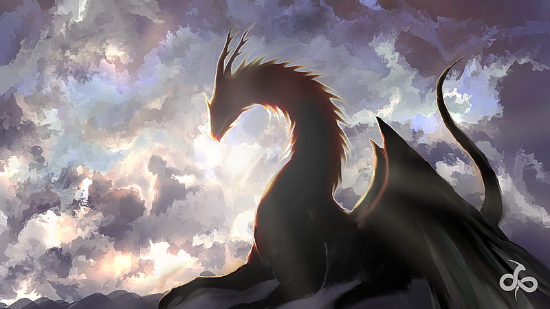 Dragon Fantasy Artwork , dragon, fantasy, artist, artwork, digital-art, HD wallpaper