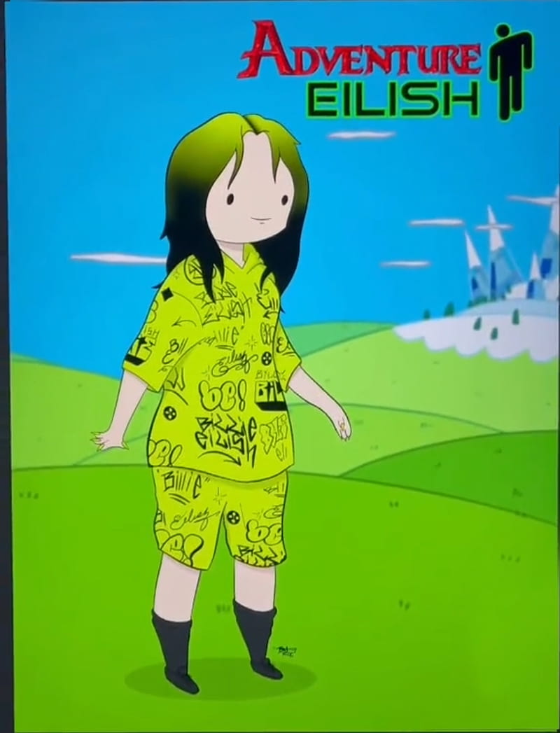 Billie Eilish anime cartoon cute HD phone wallpaper  Peakpx