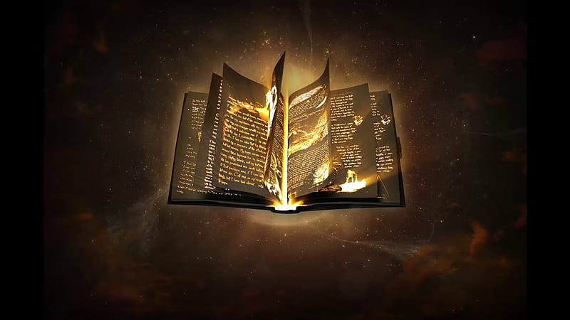 book with eye on the cover, magic book, spell book, 8k, high res