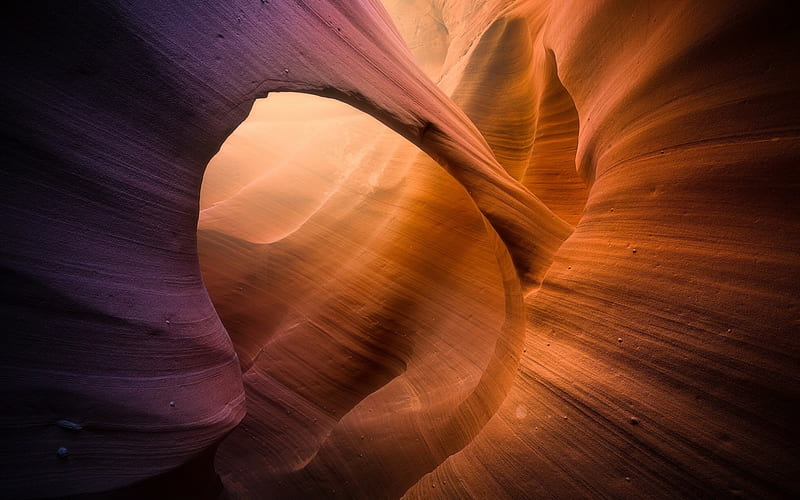 Antelope Canyon, orange red rocks, Arizona, USA, Inside of Antelope Canyon, HD wallpaper