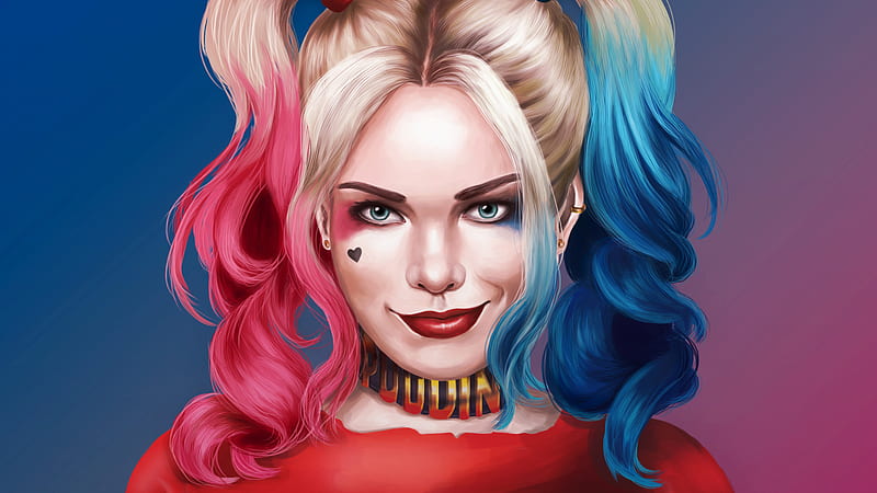 Arts Harley Quinn, harley-quinn, artwork, artist, digital-art, superheroes, HD wallpaper