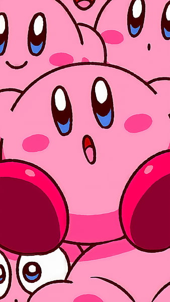 Kirby, water, HD phone wallpaper