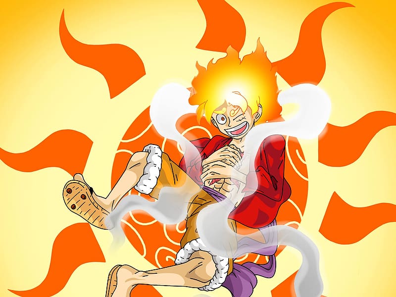 Anime, One Piece, Monkey D Luffy, Gear 5 (One Piece), HD wallpaper