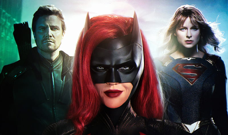 Dc Arrowverse , arrow, flash, supergirl, batwoman, superheroes, tv-shows, HD wallpaper