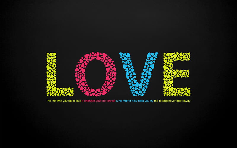 LOVE, os, me, valentine, HD wallpaper