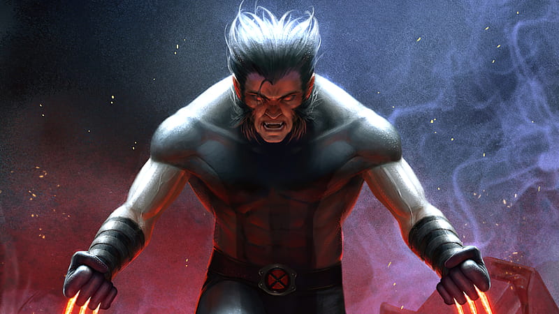 Wolverine Coming, wolverine, superheroes, artwork, HD wallpaper