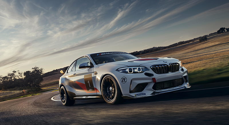 2020 BMW M2 CS Racing - Front Three-Quarter , car, HD wallpaper