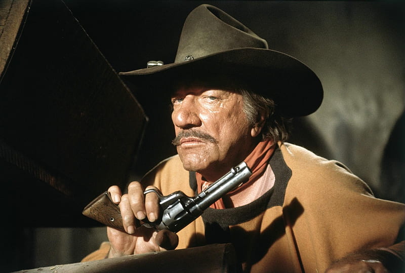 Richard Boone (1917-1981), Westerns, Actor, Cowboy, Gun, HD wallpaper