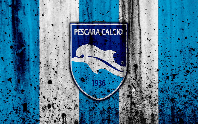 Delfino grunge, Serie B, football, Italy, soccer, FC Delfino, stone texture, football club, Delfino FC, HD wallpaper