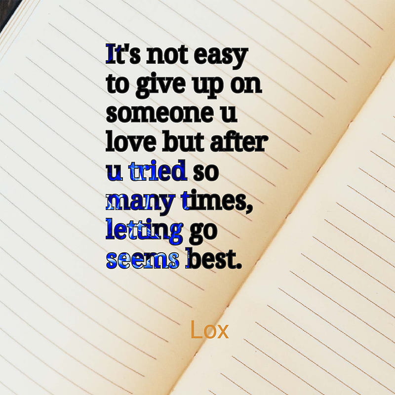 Let go, complicated, dark, give up, good, hate, love, quote, saying, time, HD phone wallpaper