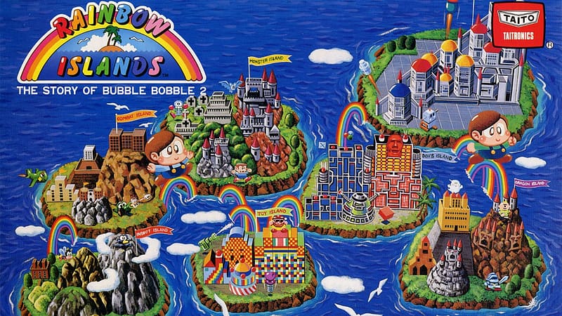 Video Game, Rainbow Islands: The Story Of Bubble Bobble 2, HD wallpaper
