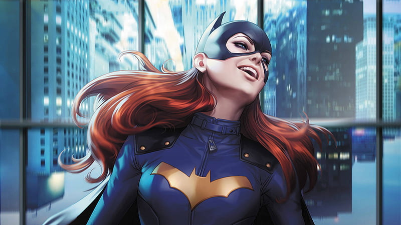 Batwoman Smiling, batwoman, superheroes, artwork, artist, digital-art, HD wallpaper